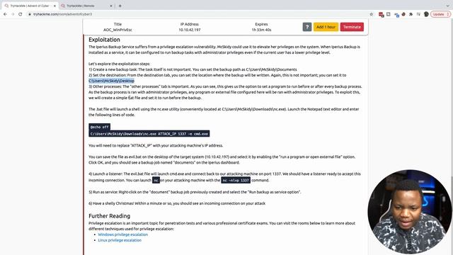TryHackMe | Advent of Cyber - 2021 DAY 13 | (Windows PrivEsc) They Lost The Plan! смотреть онлайн