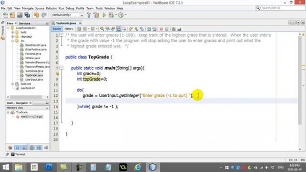 AP Computer Science   026   Loops Example Top Grade