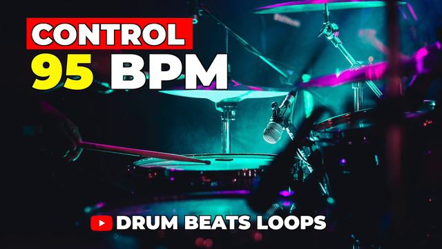95 BPM DRUM LOOP Metronome | Controlled смотреть онлайн