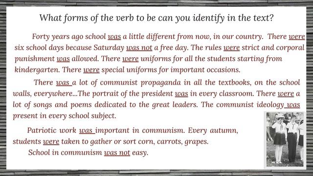 Lectia 16 - Past simple - to be - School in communism смотреть онлайн