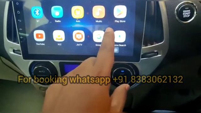 For Hyundai i20 old Android player installed inside | i20 Android car stereo | ips Display смотреть онлайн