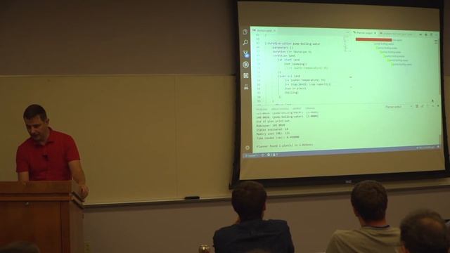 ICAPS 2019: Tutorial on From Teaching the PDDL Novice to Empowering the Planning Solution Integrato смотреть онлайн