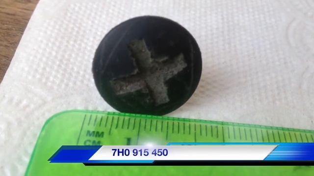 VW Plastic Retainer Screws - клипса крепления смотреть онлайн