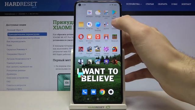 Запись экрана на Xiaomi Mi 10T Pro / Как включить захват экрана на Xiaomi Mi 10T Pro? смотреть онлайн