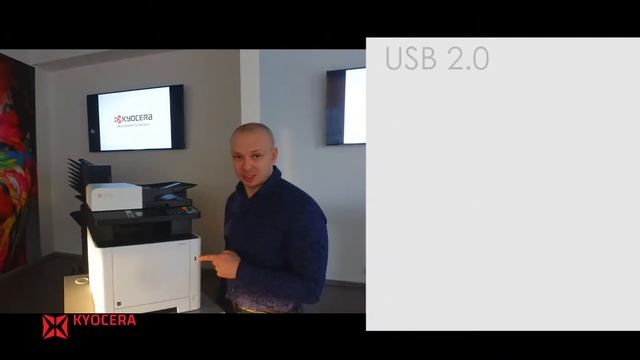 Обзор цветной МФУ Кyocera ECOSYS M 5526 cdw | Купить принтер, сканер, копир Киосера М 5526 смотреть онлайн