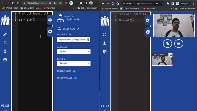 Collaborative Code Editor | Pi7 Collab смотреть онлайн