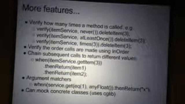 Mockito Presentation - part 2 смотреть онлайн