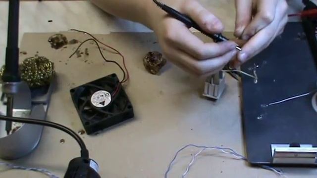 Простая схема: вентилятор с кнопкой смотреть онлайн