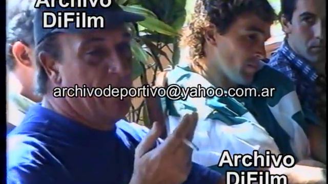 Entrenamiento de la Seleccion Argentina - Alfio Coco Basile - DiFilm 1994 UG-3560 смотреть онлайн