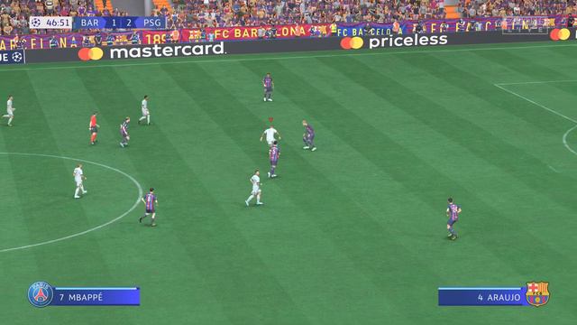 PSG Vs FC BARCELONA Ultimate Difficulty Career FIFA 23 PS5 Realistic Gameplay MOD