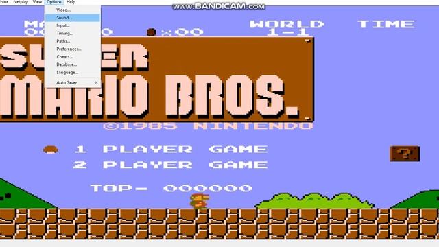 Настройка джойстика для Nestopia и игры в Super Mario Bros. смотреть онлайн