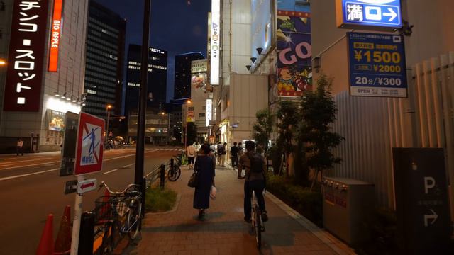 2K・Ночная прогулка по Акихабаре