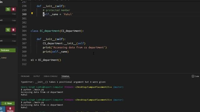 Encapsulation in python || python oops | getters, setters and deleters in python programming смотреть онлайн