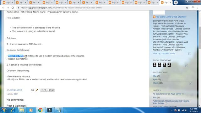 How To Resolve Xenbus Timeout Error Of EC2 Server | AWS in English | Raj Gupta смотреть онлайн