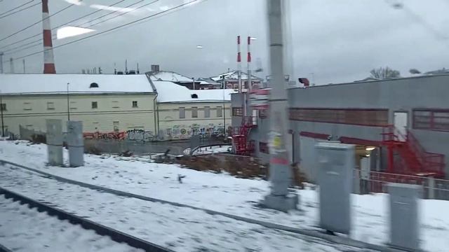 Путешествие по МЦД-2 от "Текстильщиков"до "Каланчевской"17.12.20 смотреть онлайн