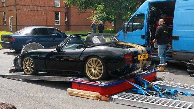 TVR Griffith 500 on the Dyno / Rolling Road at the 2016 Griff Growl - Part 2 смотреть онлайн