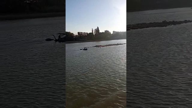 река Кубань обмелела
