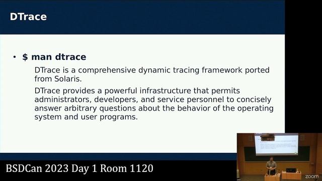 Homebrew Security Alerts with Dtrace by Tim Elniski BSDCan 2023 смотреть онлайн