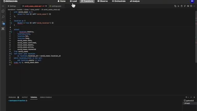 sqlfluff VS Code Extension смотреть онлайн