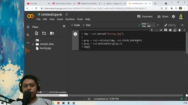 Nyoba Code 1: Ubah Foto Jadi Kartun dengan Coding Python смотреть онлайн