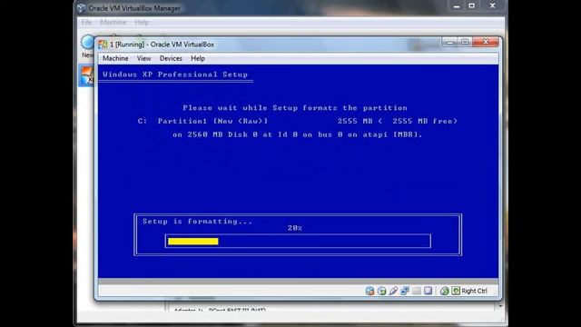 How to create portable XP.vhd system with VirtualBox help. смотреть онлайн