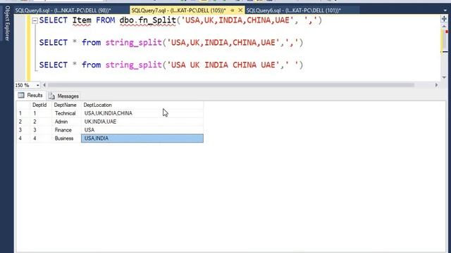 String Split Function in SQL Server | String_split in SQL server смотреть онлайн