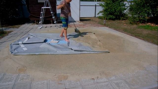 КАРКАСНЫЙ БАССЕЙН Как сложить чашу бассейна Полная версия смотреть онлайн