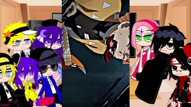 the uzumaki and Uchiha family react to kamaboko squad +amv смотреть онлайн
