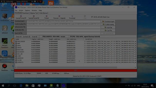 Emmc is dead - example / SP Flash Tool Error 1002, 3144, 8043, 8054 смотреть онлайн