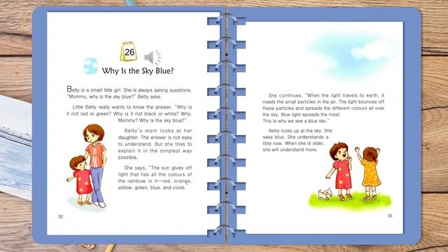 One story a day level 2 book 6 Story 26 Why is the sky blue смотреть онлайн