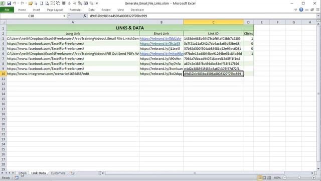 Learn How To Automatically Shorten AND Track Links With Excel [Free Download] смотреть онлайн