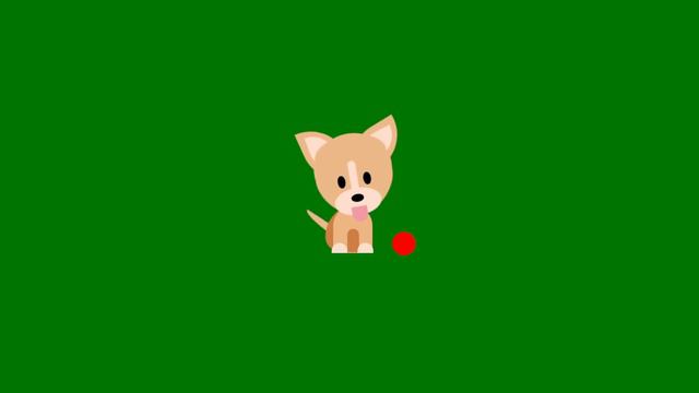 Puppy Playing with Ball смотреть онлайн