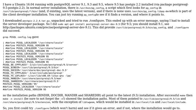 Ubuntu: Install multiple PostgreSQL versions with different PostGIS plugin versions on Ubuntu 12.04 смотреть онлайн