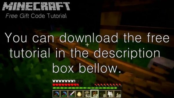 Minecraft - [How to get a free Gift Code]