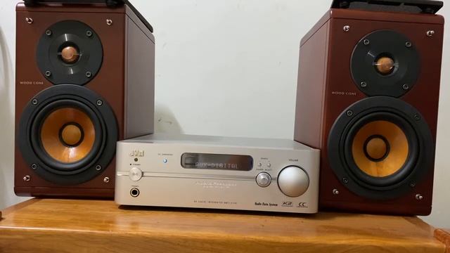 Đã Bán -JVC EX A10 220v 0984052929 Bộ Dàn Loa Màng Gỗ. Hiện Shop Còn JVC EX A5 220V.