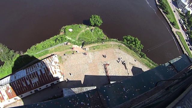Выборг, вид с башни смотреть онлайн
