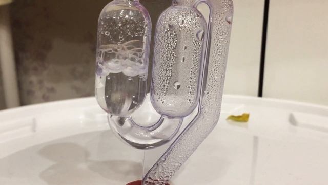 Гидрозатвор в работе 15 сек. смотреть онлайн