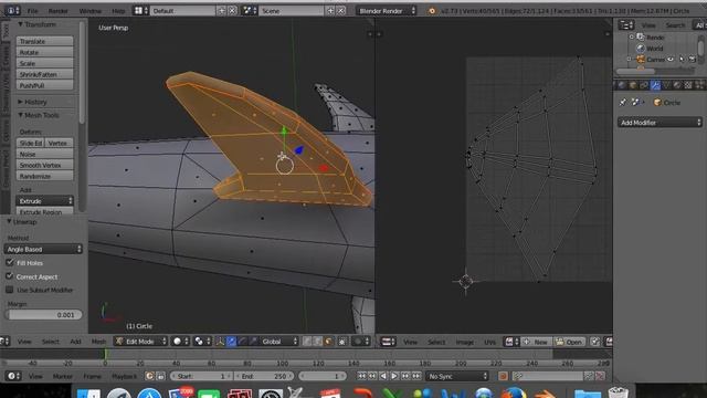 Blender Basic Tutorial #9 - Texturing a Dolphin смотреть онлайн