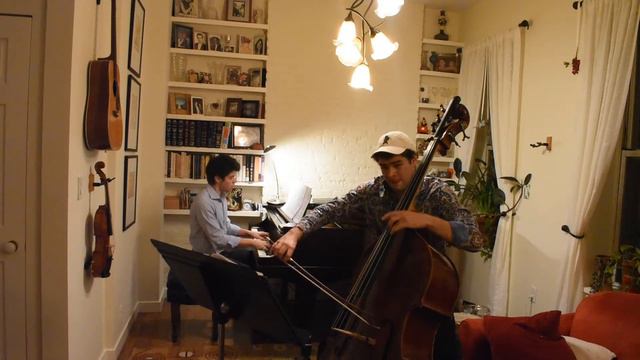 SWERSEY - sonata for bass and piano movement 1 смотреть онлайн