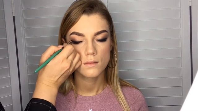 Вечерний макияж. Видеоурок. Makeup tutorial. смотреть онлайн
