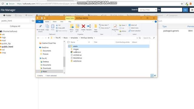Uploading Website Files to CPanel смотреть онлайн