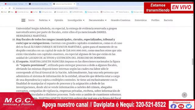 LOS 18 CASOS GRAVISIMOS QUE LA NUEVA FISCAL DEBE REVIVIR (DESARCHIVAR E INVESTIGAR) смотреть онлайн