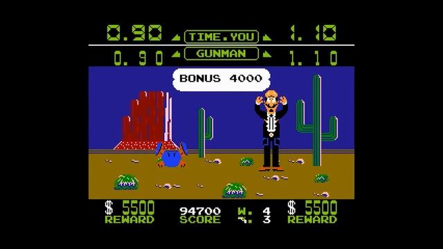 Wild Gunman - Дикий стрелок (Dendy) Полное прохождение Full HD 1080p смотреть онлайн