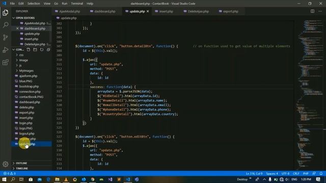 Complete CRUD Operation using AJAX in PHP | PHP Lecture 31 | How to do this смотреть онлайн