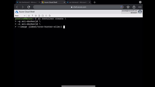 Deploying a Container to Azure from an iPad!!! смотреть онлайн