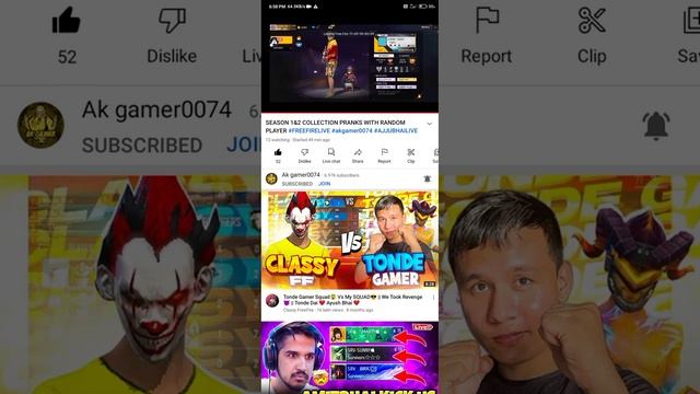 @ak__gamer0074 react in my id ??? @GyanGaming @TotalGaming093 смотреть онлайн