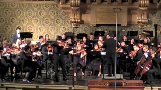 Kisho Watanabe - Shostakovich Violin Concerto No.1 Cadenza + 4th Movement - YSO 2008