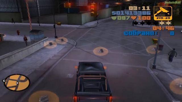 Прохождение GTA 3 на 100% - Телефонная миссия 16: Манна небесная смотреть онлайн