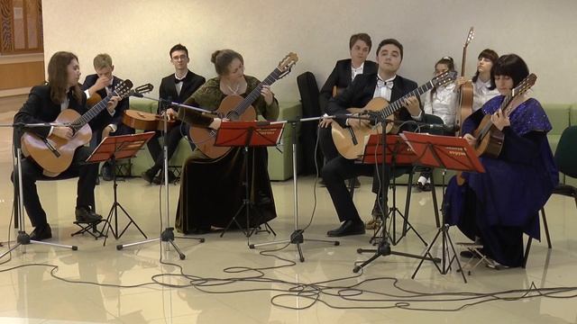 Валенсианская хота (музыка З. Беренда) исп. Квартет гитаристов "Золотые струны". смотреть онлайн