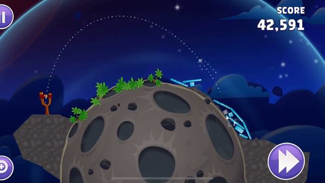 Angry Birds Reloaded | Space Pig Bang | Level 8 | 3 Star смотреть онлайн